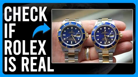 how do i know a rolex is real|check rolex authenticity.